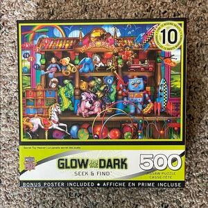 Glow in the Dark Seek & Find Puzzle - 500 Pieces